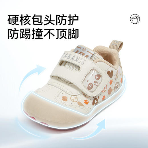 泰兰尼斯101童鞋春季新款步前鞋男宝儿童赤足鞋女童婴幼儿宝宝鞋T24B6A8506 商品图2