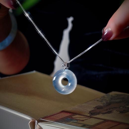 18k 翡翠甜甜圈平安扣（年货节特价） 商品图4