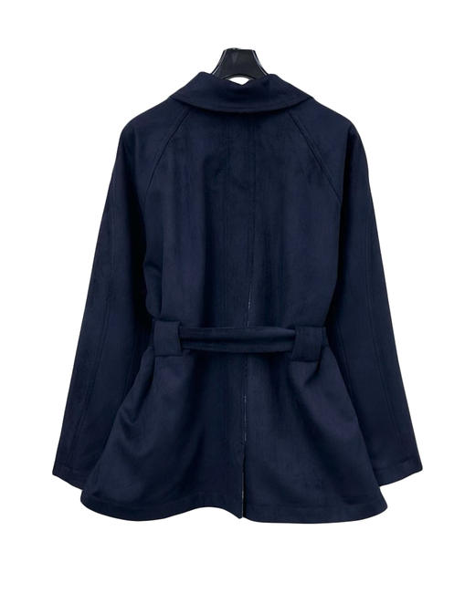 女款绒皮双面穿风衣外套la017 商品图1