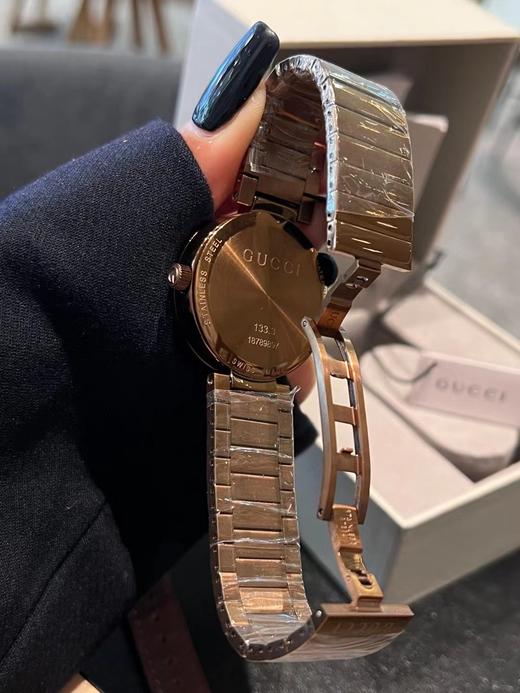 D122168双G系列灰盘瑞士石英机芯手表腕表 商品图4