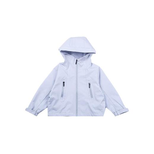 艾摩贝贝儿童品质硬核4级强防水冲锋衣男女宽松休闲童户外防风连帽外套潮 商品图3
