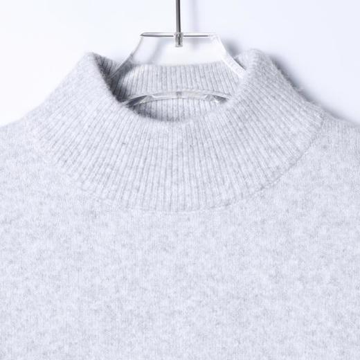 859SDSA男士秋冬新款痞帅男装慵懒风简约立领毛衣百搭时尚休闲针织衫 商品图2