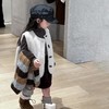艾摩贝贝2025秋冬男女童韩版复合鹿皮绒毛绒马甲无袖保暖坎肩上衣 商品缩略图3