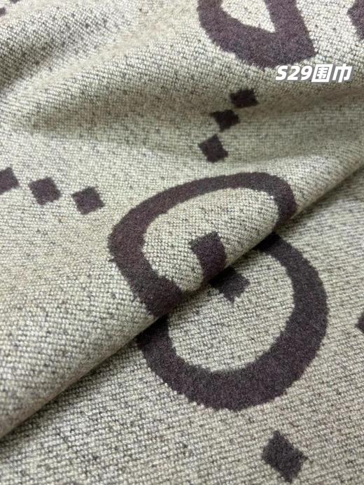 D122129情侣款可双面佩戴保暖舒适亲肤羊绒围巾 商品图13