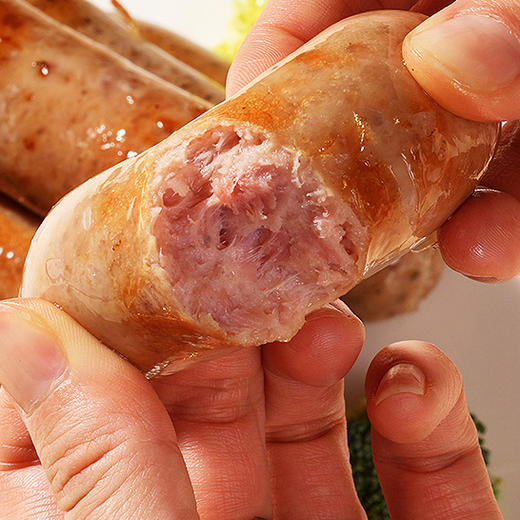400天山林黑猪肉烤肠， 90%肉含量，一口咬下全是享受  ！0添加  ，配料表干净， 全家都爱吃的健康美食 商品图0