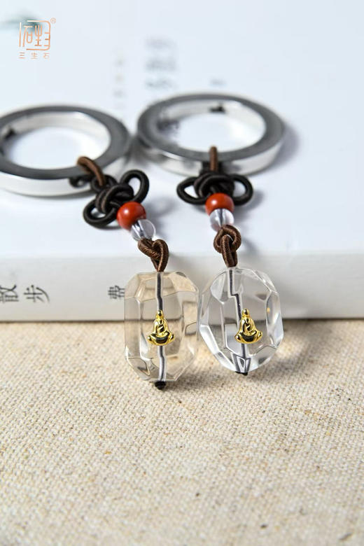 三生石“禅”意新春挂式
钥匙扣｜包挂｜手机挂 自由拆卸多用设计 商品图3