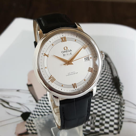 【95新】OMEGA 欧米茄424.13.40.20.02.002天文台认证同轴自动机械机芯日期显示39.5MM（男款）碟飞系列精钢 121225NJS01 商品图2