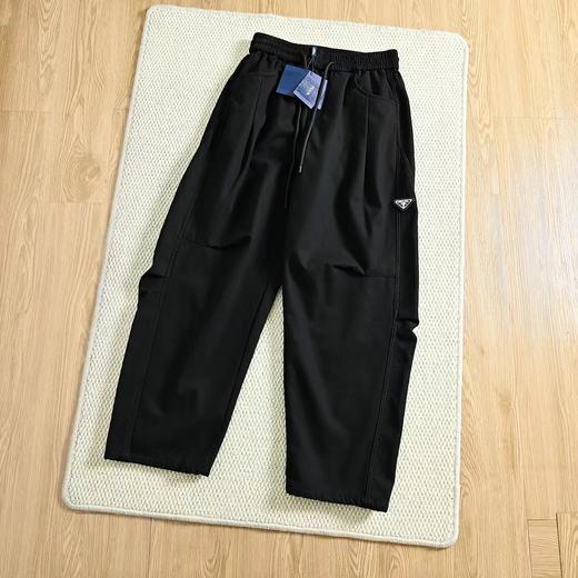 D122165秋冬新款可松紧腰围加绒工装弯刀裤 商品图3