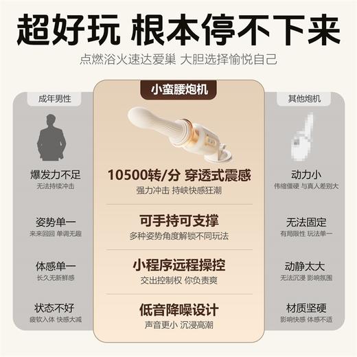 谜姬 小蛮腰炮机伸缩震动棒加温 商品图1