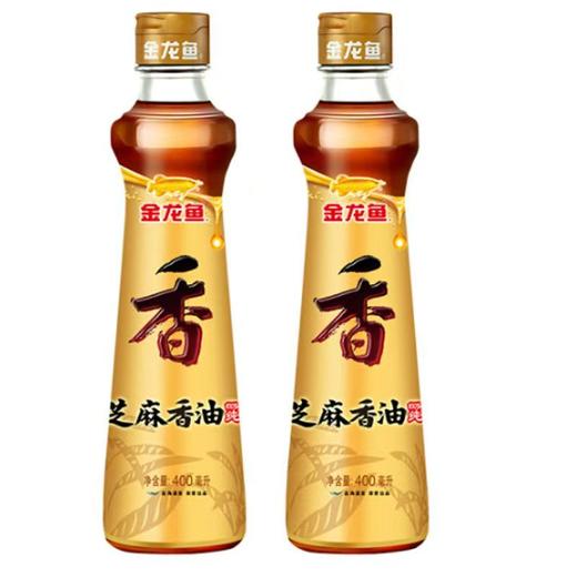 【SF】金龙鱼 纯芝麻香油凉拌调味烹饪火锅 400ml/瓶 商品图1