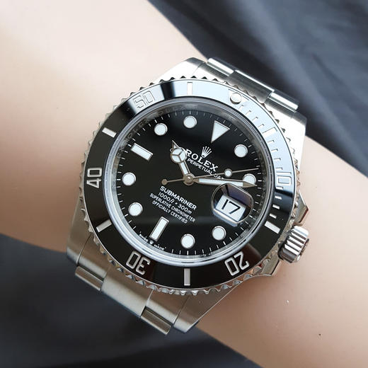 【95新】ROLEX 劳力士黑水鬼126610LN-0001天文台认证自动机械机芯日期显示41MM（男款）潜航者系列蚝式钢/可旋转陶质字圈 251125NJS11 商品图9