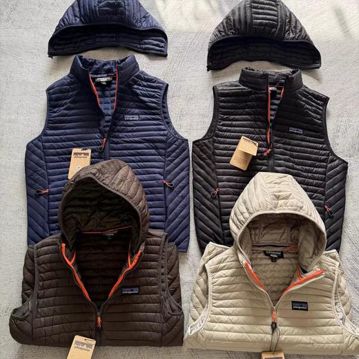 D122143情侣排骨内里奥米绒保暖透气羽绒棉马甲 商品图5