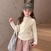 艾摩贝贝女童秋季校园内搭卫衣糯米空气层发热修身立领运动外套 商品缩略图2