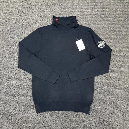 日单正品PG男士高尔夫针织衫 高领针织衫 秋冬款
只有白色4 5 6码 黑色4 5 6码
4码胸围96 5码胸围100，6码胸围106 商品图1