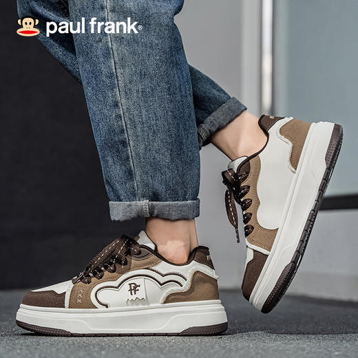 大嘴猴（paul frank）【厚底鞋休闲鞋子男士】周日（12.21）上午10点开始 经典潮流百搭板鞋 828M-FF 商品图2
