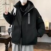 D122180新款高品质三色ins重工工装多口袋羽绒棉服外套 商品缩略图5