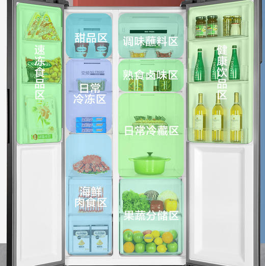 统帅（Leader）冰箱 BCD-539WGLSSEDM1 商品图9