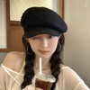2025年春新款镂空云朵贝雷帽女大头围显脸小画家帽日系百搭帽子潮 商品缩略图2