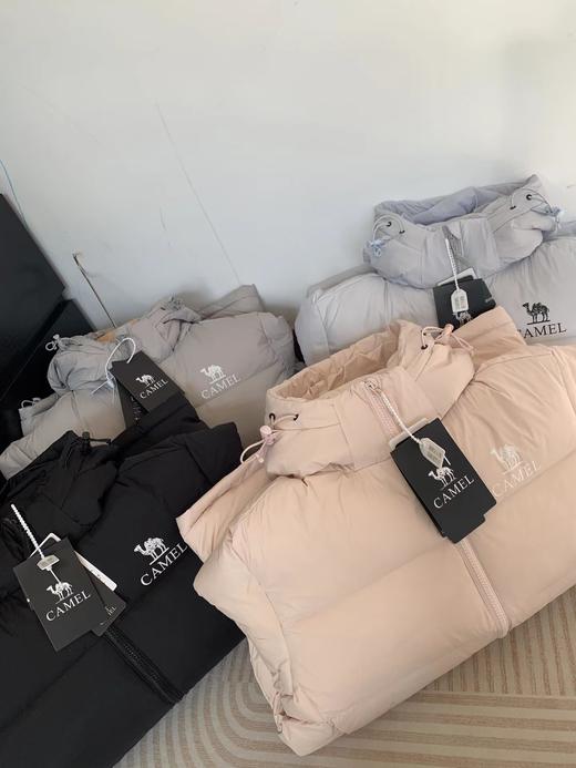 D122154新款80白鸭绒防风连帽羽绒服面包服 商品图12