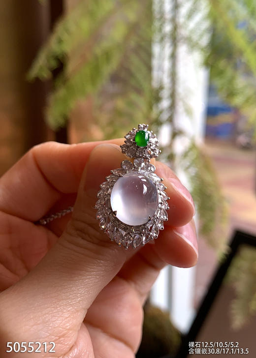 5055212，蛋面吊坠。具体价格微信咨询 商品图2