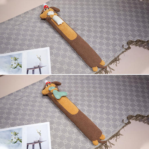 自然醒抱娃腊肠狗注水长条热水袋QYL 商品图8