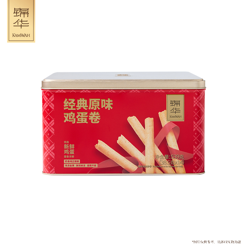 锦华经典原味鸡蛋卷礼盒539g