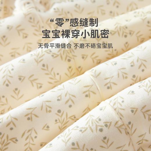 婴儿夹棉连体衣薄款宝宝秋冬季a类加棉爬爬服哈衣外出新生儿棉服 商品图4