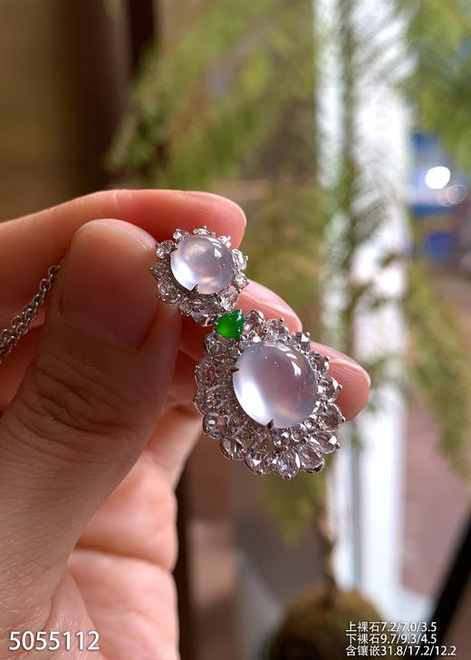 5055112，蛋面吊坠。具体价格微信咨询 商品图3