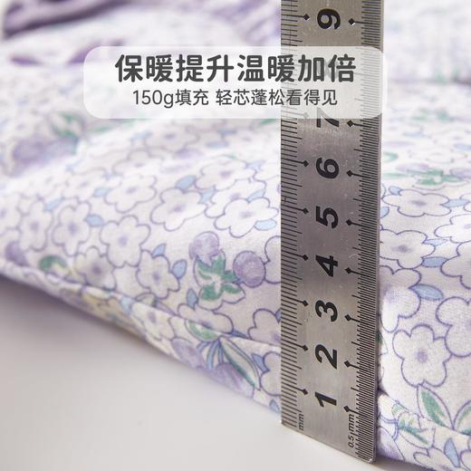 婴儿夹棉连体衣加厚宝宝秋冬季a类加棉爬爬服哈衣外出新生儿棉服 商品图3