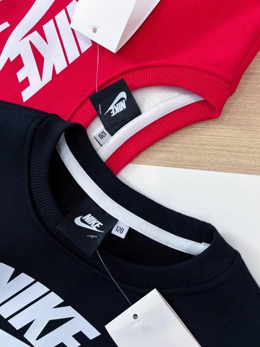 D122172男女宝宝同款年款圆领儿童加绒卫衣 商品图3