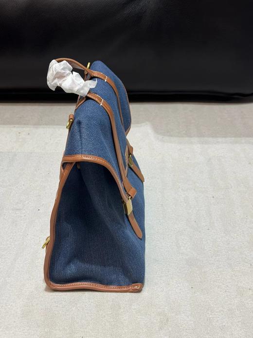 D122161轻盈有质感帆布丹宁系列小号双肩包斜挎包 商品图4