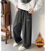 D122105冬季新款男士高品质加绒加厚百搭休闲卫裤阔腿裤 商品缩略图4