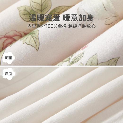 婴儿夹棉连体衣150克宝宝秋冬季a类加棉爬爬服哈衣外出新生儿棉服 商品图2