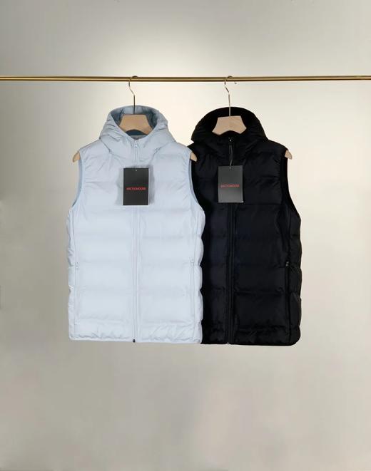 秋冬 适配你所有风格的叠穿与单搭 防泼水情侣连帽棉马甲 可机洗 不跑棉 商品图2