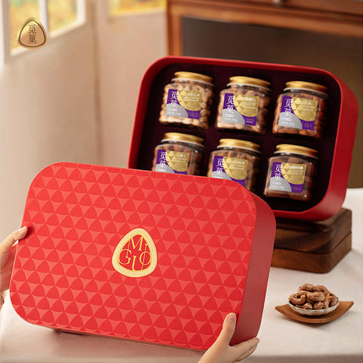 【汇总SKU】觅菓大坚果礼盒 竹韵 擎云 剑兰 觅果时尚高档坚果礼盒 商务大坚果礼 商品图6