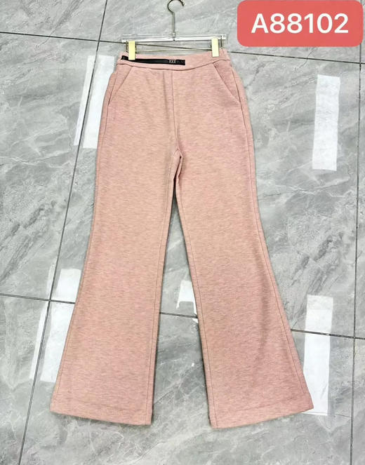 原单新款加绒微喇松紧腰女神裤 商品图1