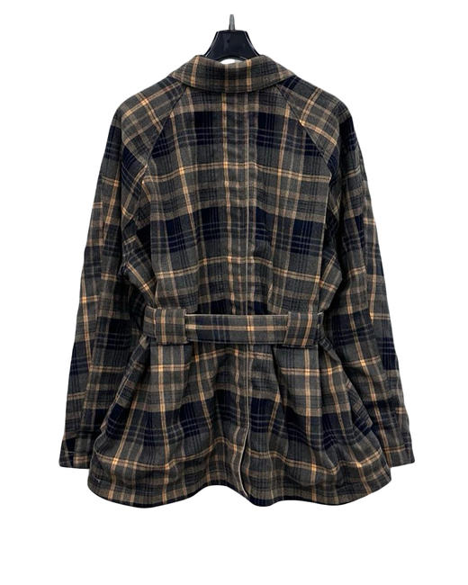 女款绒皮双面穿风衣外套zh017 商品图4