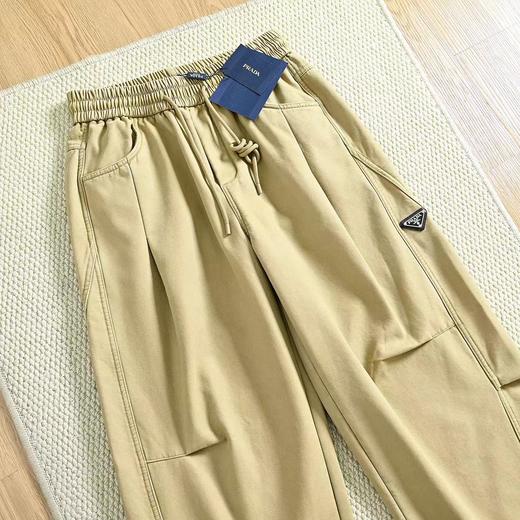 D122165秋冬新款可松紧腰围加绒工装弯刀裤 商品图6