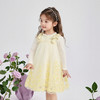 笛莎Deesha 童装女童连衣裙2026春新款蝴蝶结甜美连衣裙 商品缩略图1