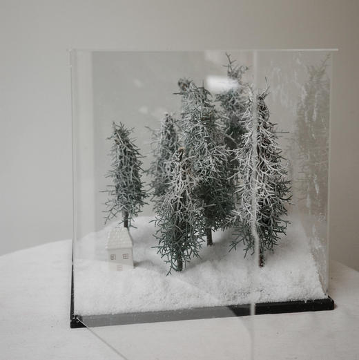 《北国》雪松30cm×30cm大号亚克力礼盒 商品图0