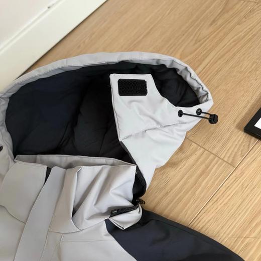 D122173拼色冬季户外防风防泼水保暖三防棉服外套 商品图6
