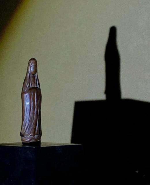 黄杨木雕观音立像文人闲章，顺丰包邮 商品图1