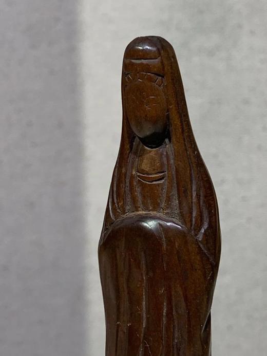 黄杨木雕观音立像文人闲章，顺丰包邮 商品图6