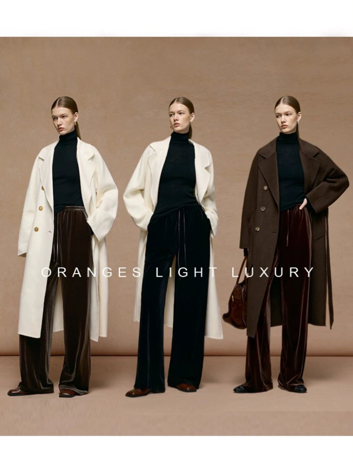 直发【断码薅羊毛】 加厚加绒 复古范金丝绒裤子 阔腿裤