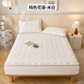 直发 套上去特别平整～夹棉的还暖和 【特价款牛奶绒夹棉床笠】