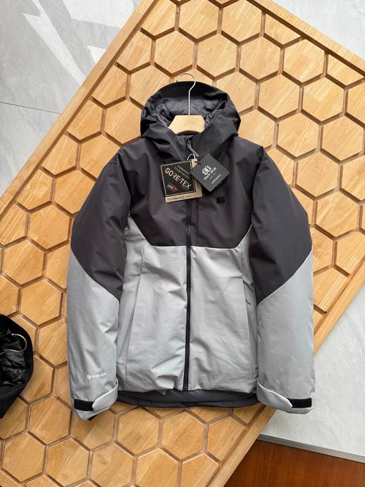 可隆两色连帽保暖拼色官网同步款鸭绒服 商品图3