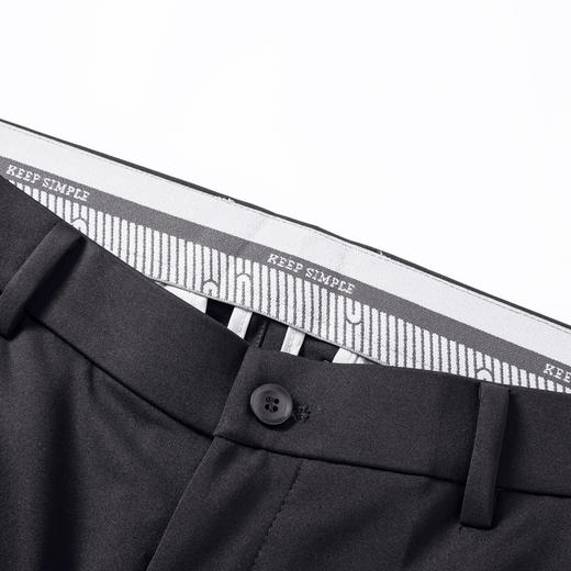 【易打理】圣得西2025年男士冬季仿毛西裤垂顺有型商务搭休闲裤 商品图11