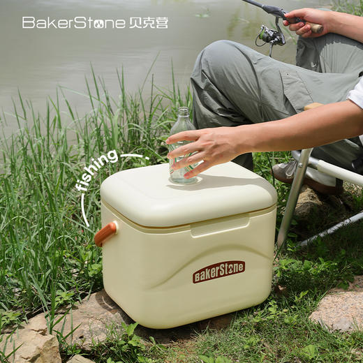 【BakerStone】贝克营米黄色便携保温箱 商品图8