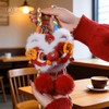【精美醒狮造型❗️毛绒质感触感舒适】马年2026新年春节元宵节扭扭棒背包中国风醒狮春节过年喜庆儿童红包挎包。jb 商品缩略图3
