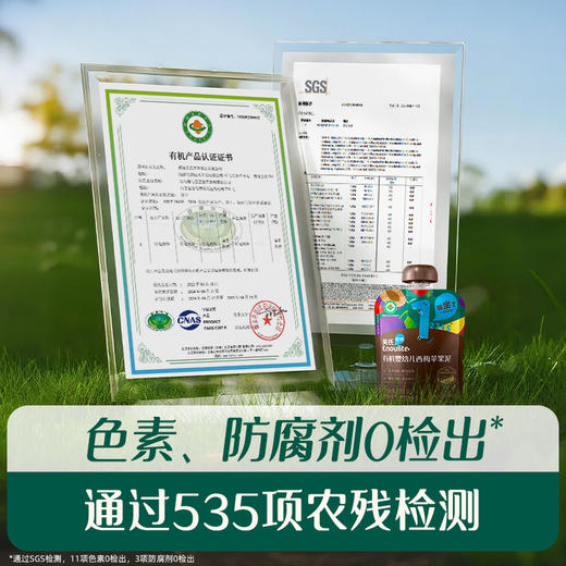 英氏忆格1234阶有机婴幼儿果泥 12种口味 商品图1
